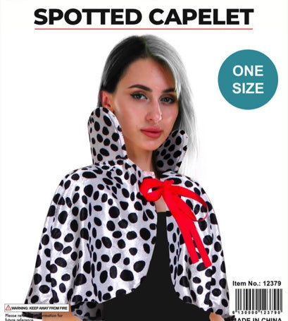 Adult Ladies Spotted Capelet